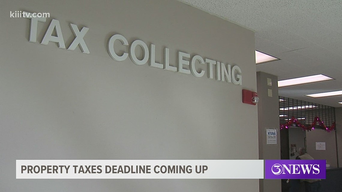 When are property taxes due in Nueces County