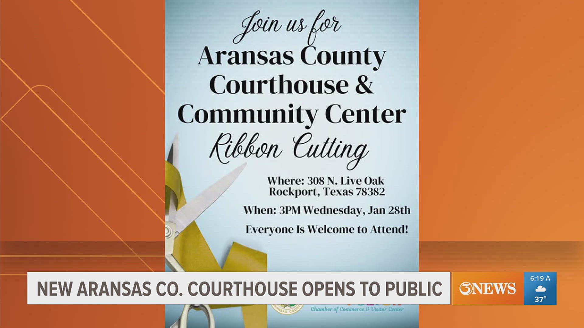 Aransas County Courthouse and Community Center ribbon cutting | kiiitv.com