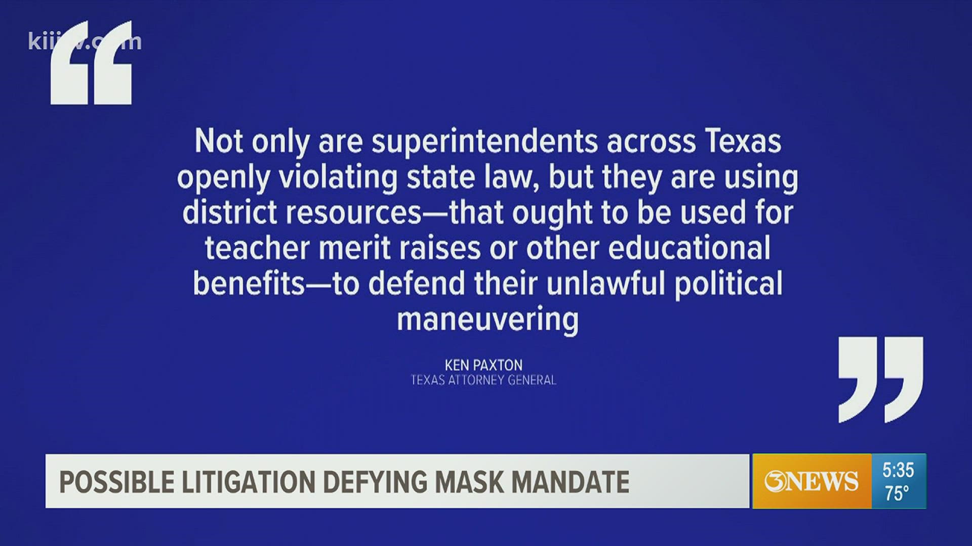 Attorney Matt Manning spoke with 3News about mask mandates in schools and lawsuits against them.