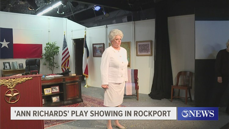 Rockport Little Theatre presents one-woman-play about former Texas Governor Ann Richards