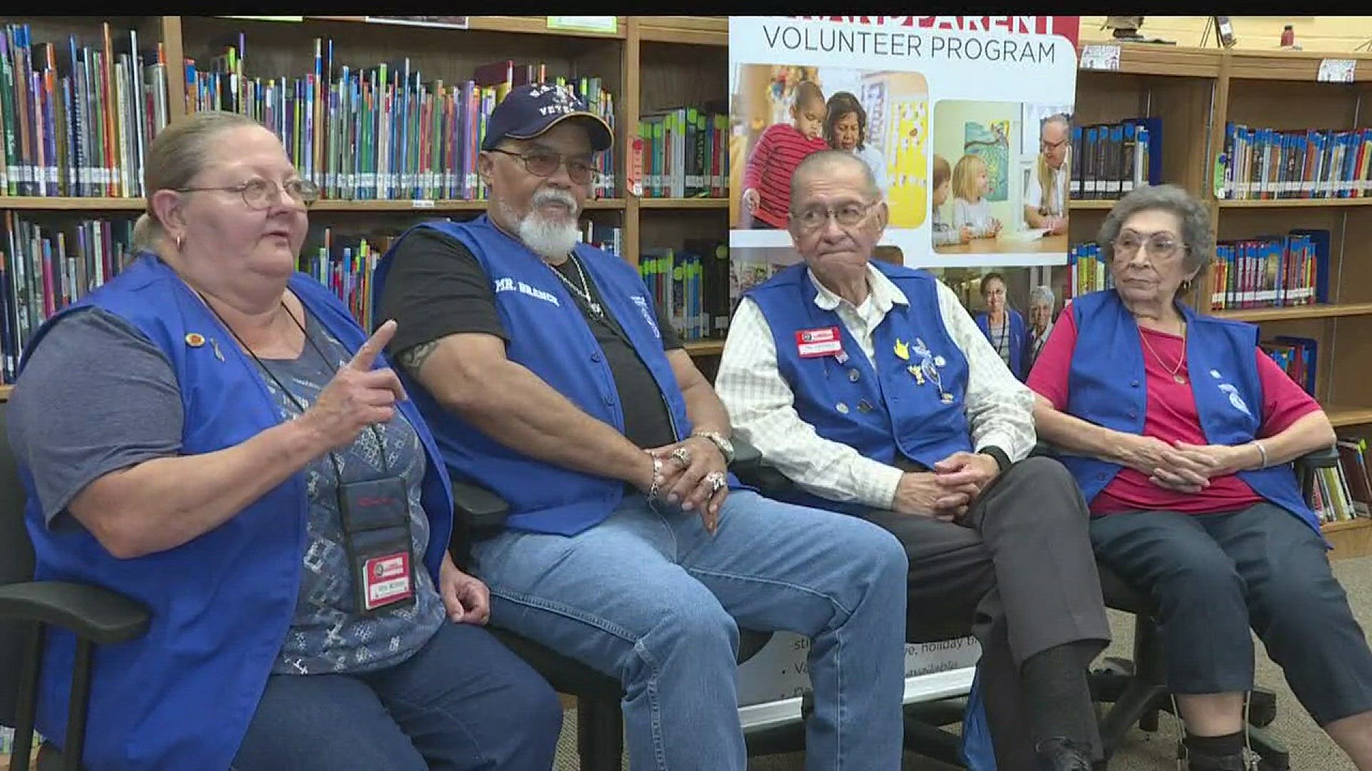 The program pairs seniors over the age of 55 with children in classrooms across Corpus Christi, and it was recognized by City Council last week.