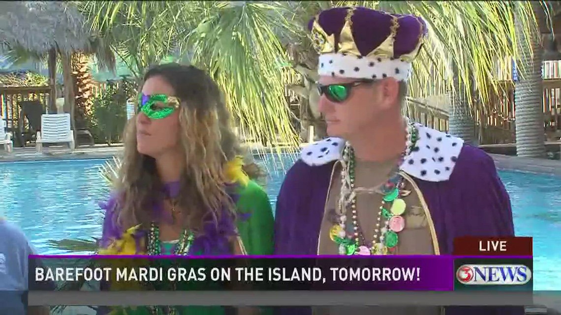 Barefoot Mardi Gras Saturday