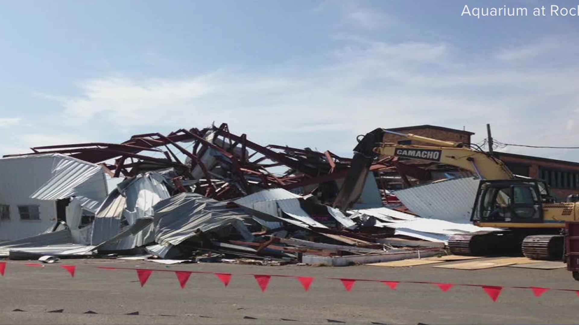 Hurricane Harvey destroyed the aquarium eight years ago, but a new project is underway to bring the attraction back to Rockport. 