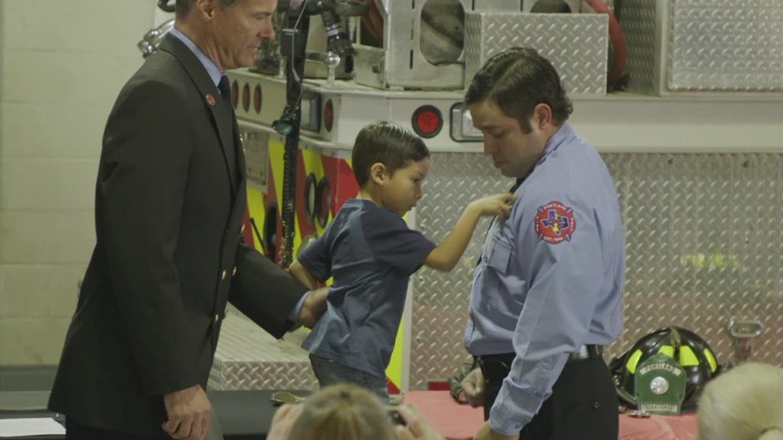 Portland Fire Department holds first badge pinning ceremony since COVID ...