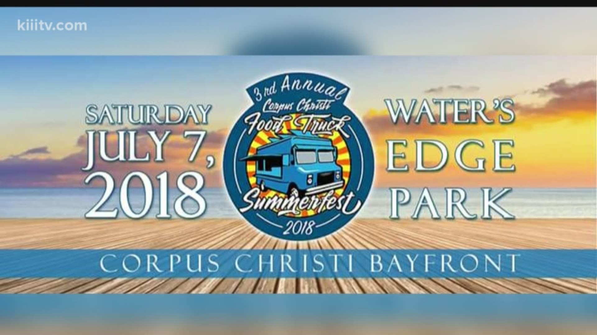 From noon to midnight on Saturday July 7th enjoy the 3rd Annual Corpus Christi Food Truck Summerfest.