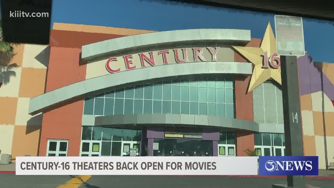 Century 16 movie theater reopens in Corpus Christi