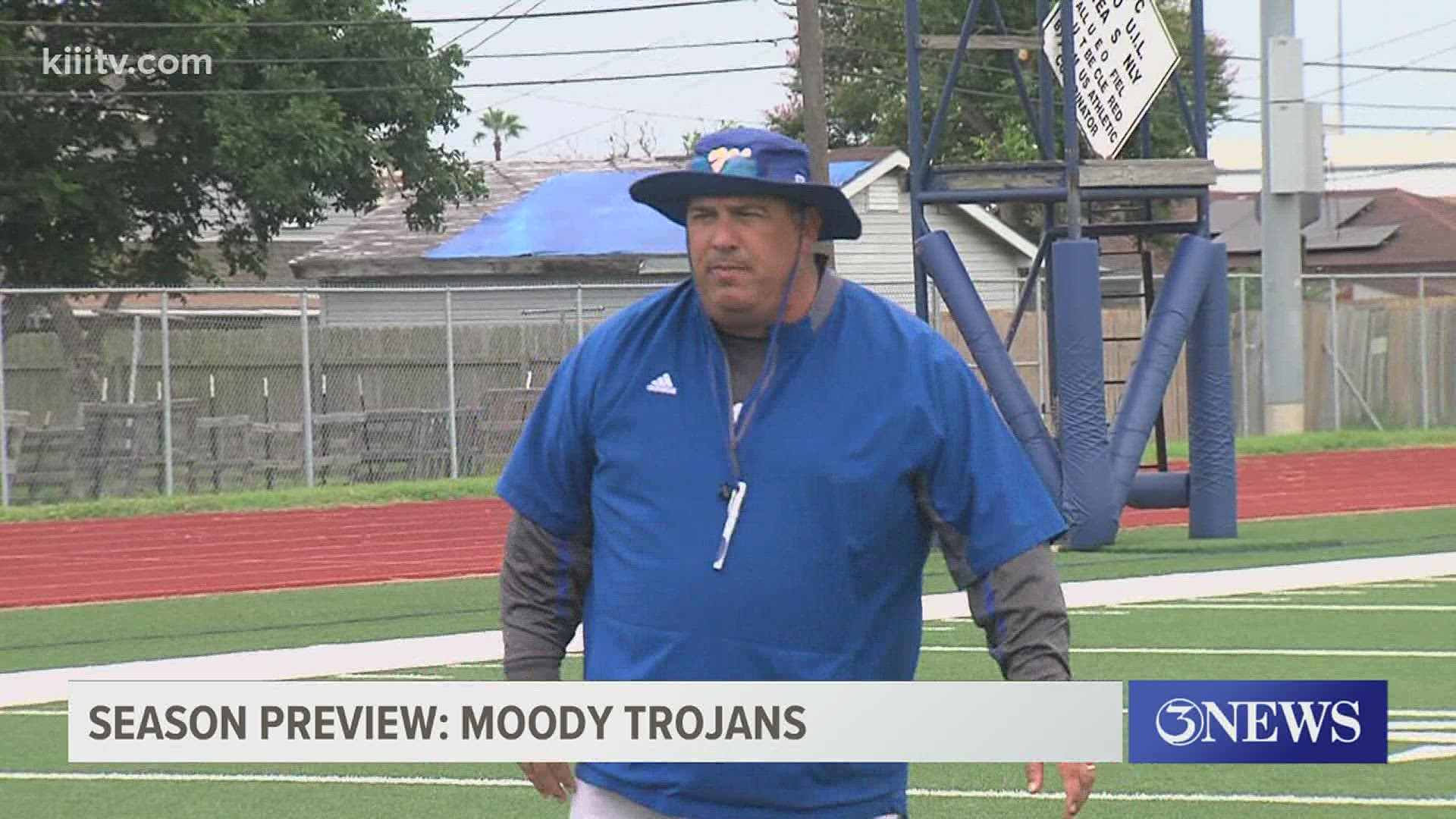Coach Mike Cantu is hoping the trio of Dequwan Lindsey, Nathaniel Sada and Darrell Nation can get the Trojans back in the playoff picture in 2021.