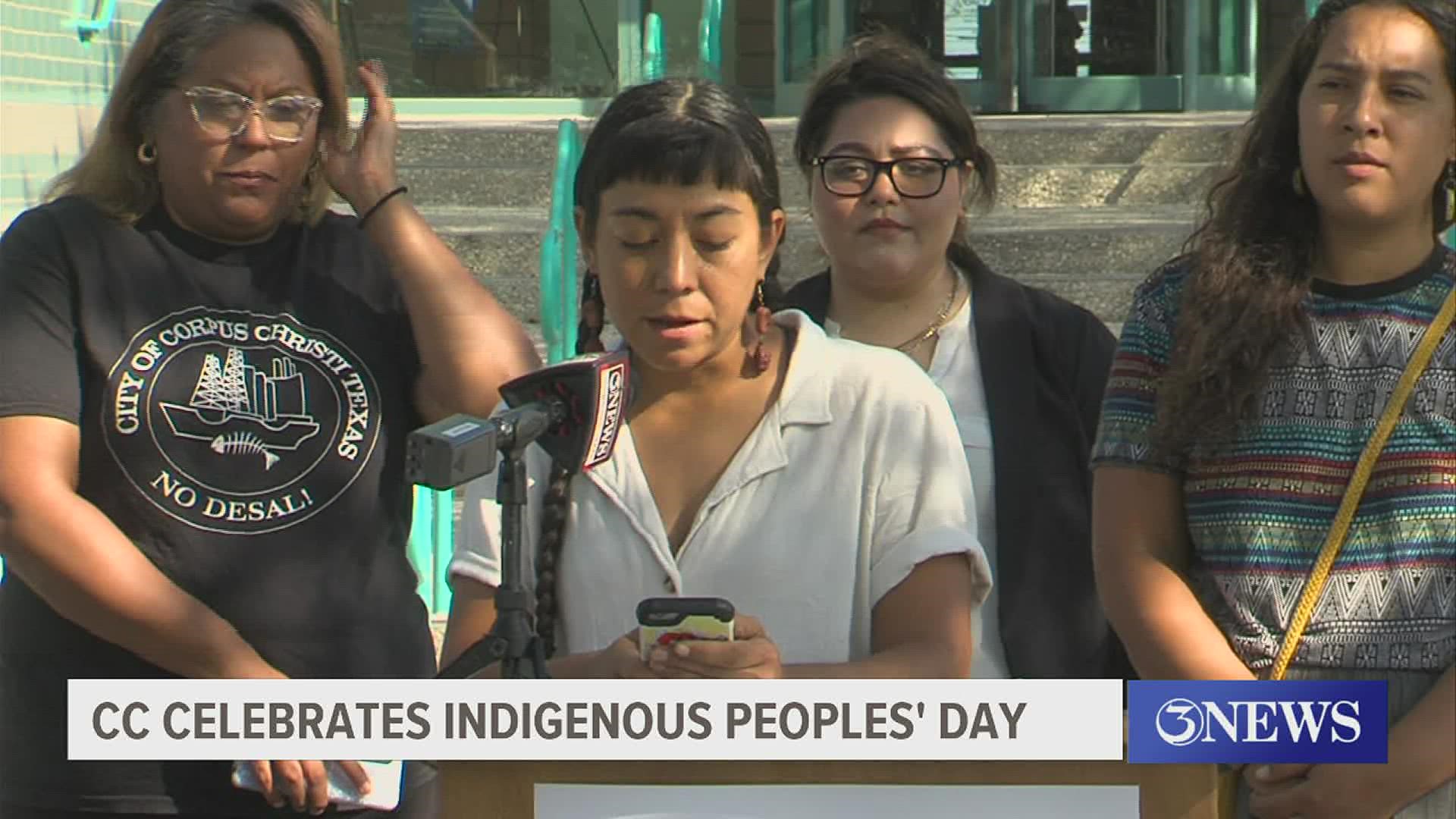 Corpus Christi celebrates its fourth Indigenous Peoples' Day with the Indigenous Peoples of the Coastal Bend.