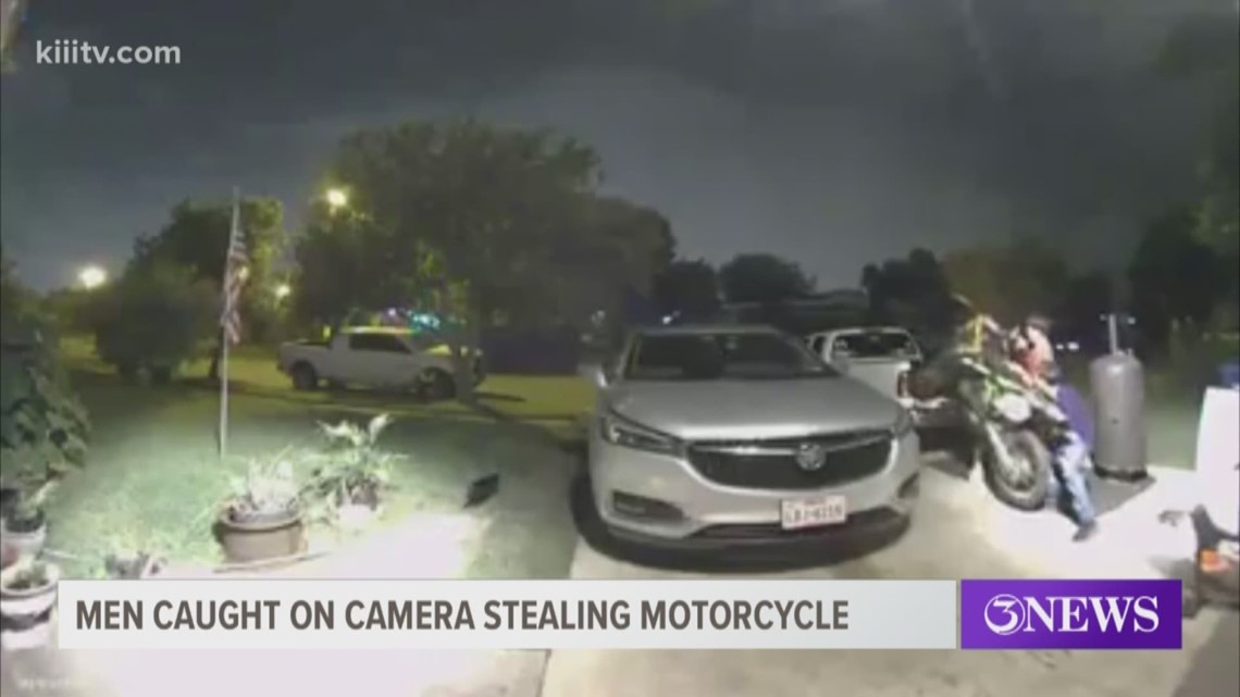 Corpus Christi police are searching for those responsible for stealing a woman's motorcycle right out of her driveway. It happened just after 2 a.m. Thursday at a home in the 900 block of Shiels Drive near Oso Park.