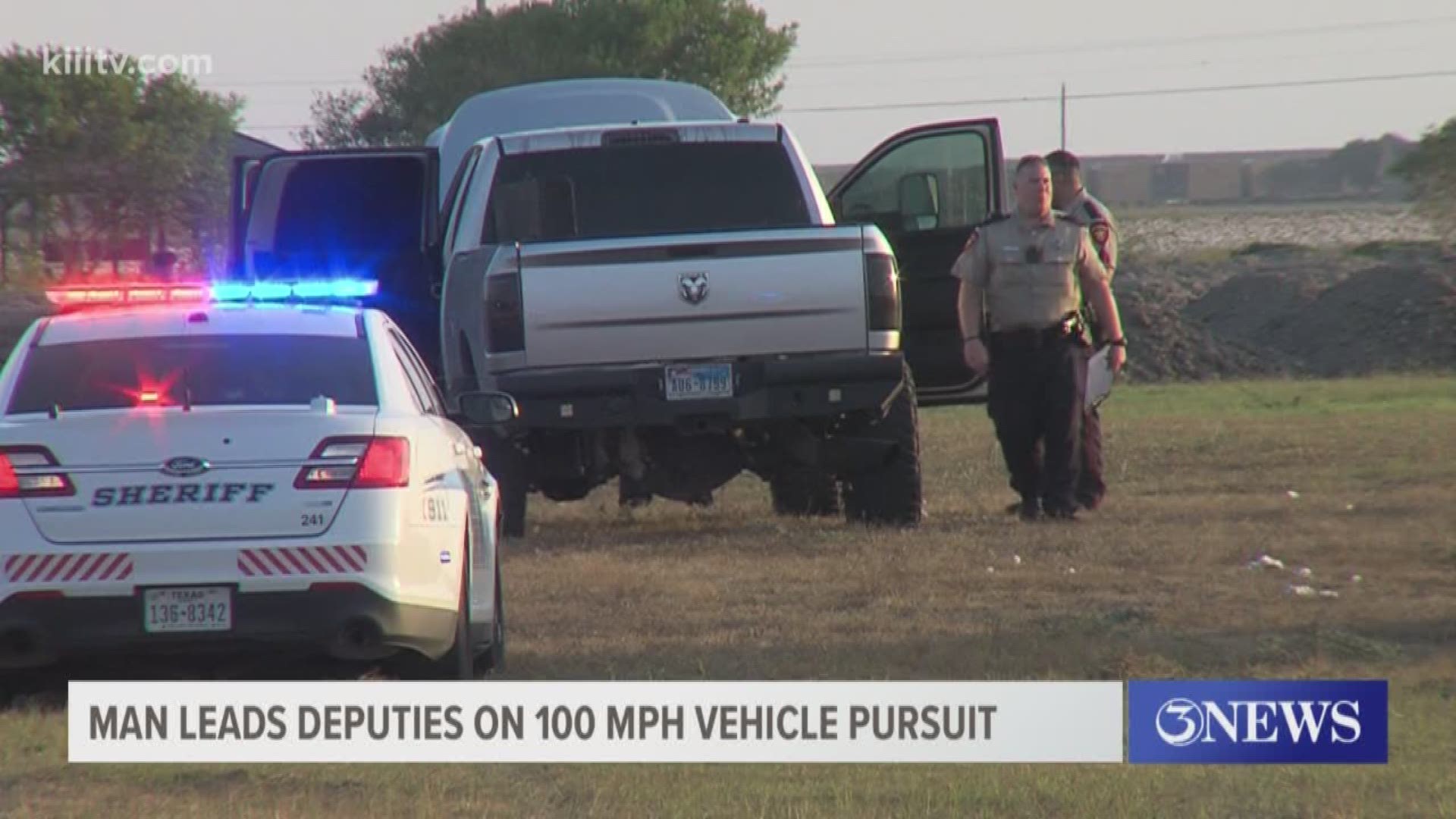 Man Leads Deputies On 100 Mph Vehicle Pursuit | Kiiitv.com