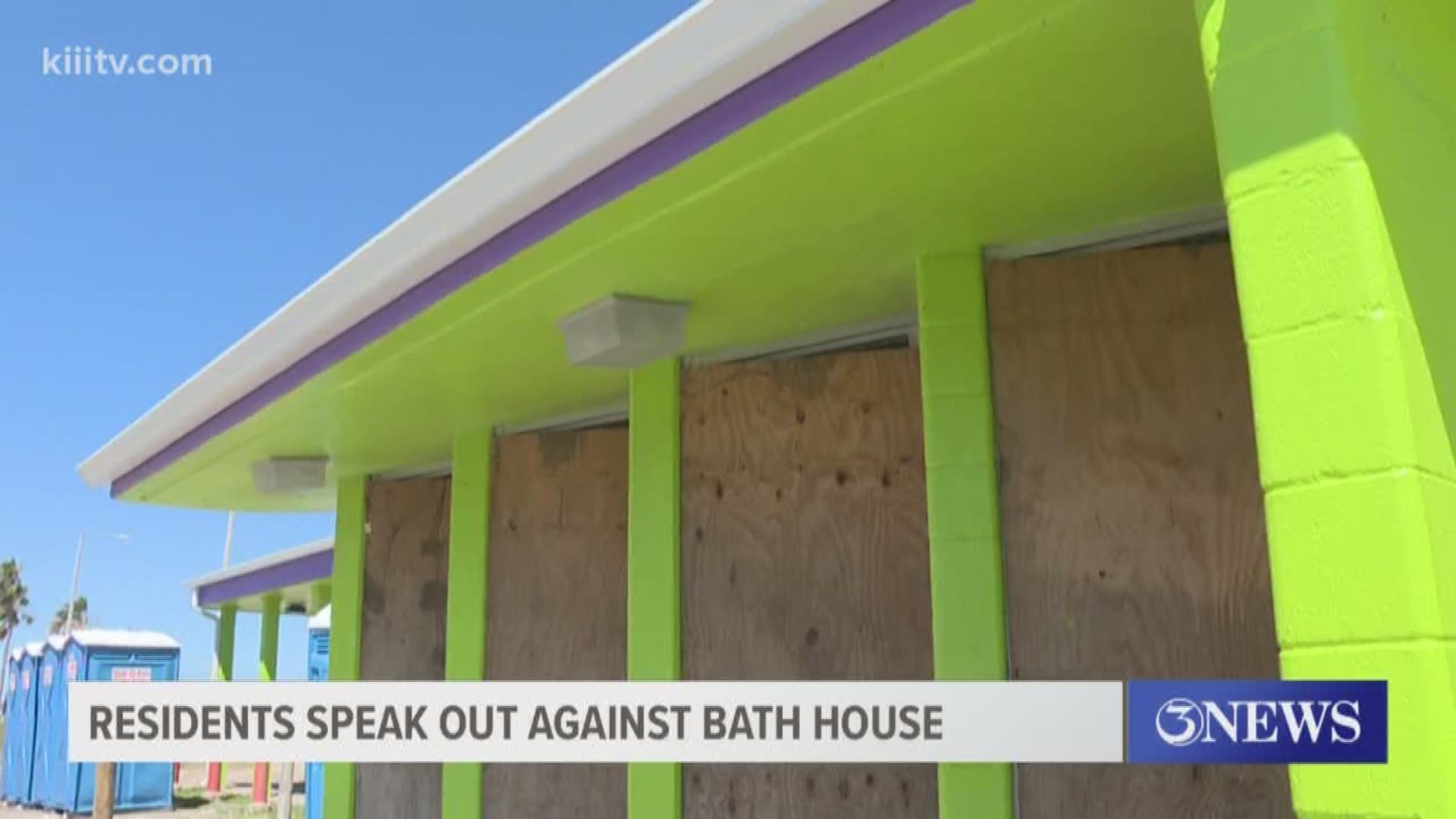 Residents of the North Beach area are speaking out about a couple of boarded up restroom facilities and showers that they say have become eyesores.