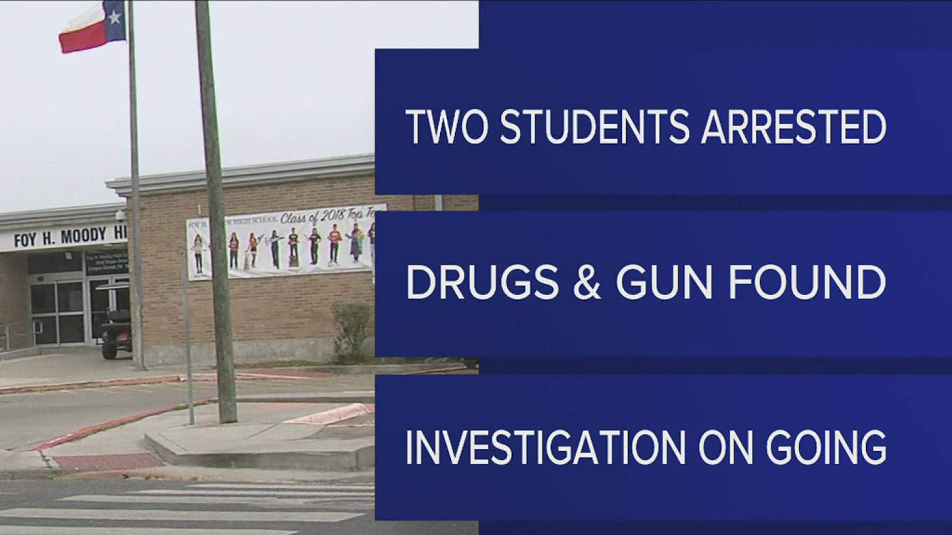 Both students have since been charged with unlawful carrying of a firearm.