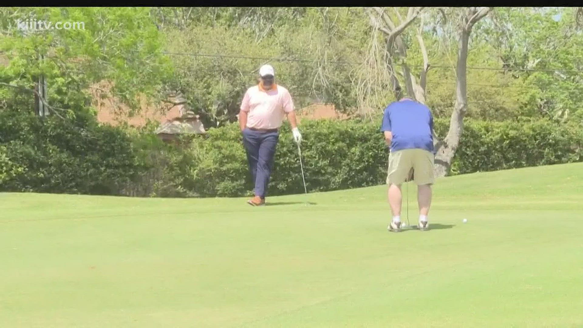 Several teams hit the links Friday in the 20th annual Tom Keeler Memorial Golf Tournament, the biggest fundraiser for the Gulf Coast Humane Society.
