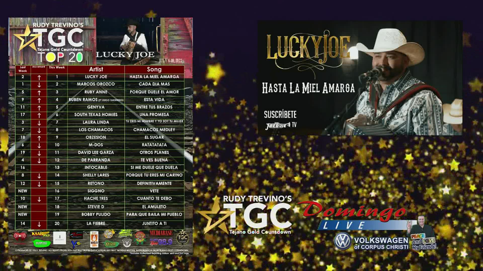 Domingo Live: Tejano Gold Countdown- Top 5