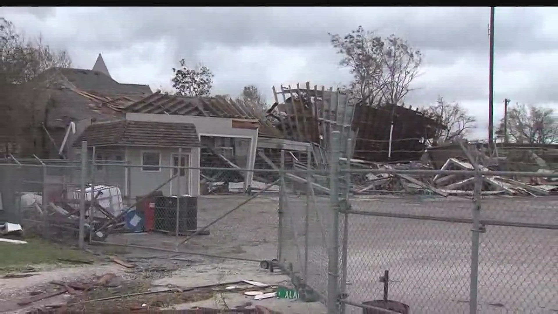 Two small towns that got the eye of Hurricane Harvey now dealing with severe damage.