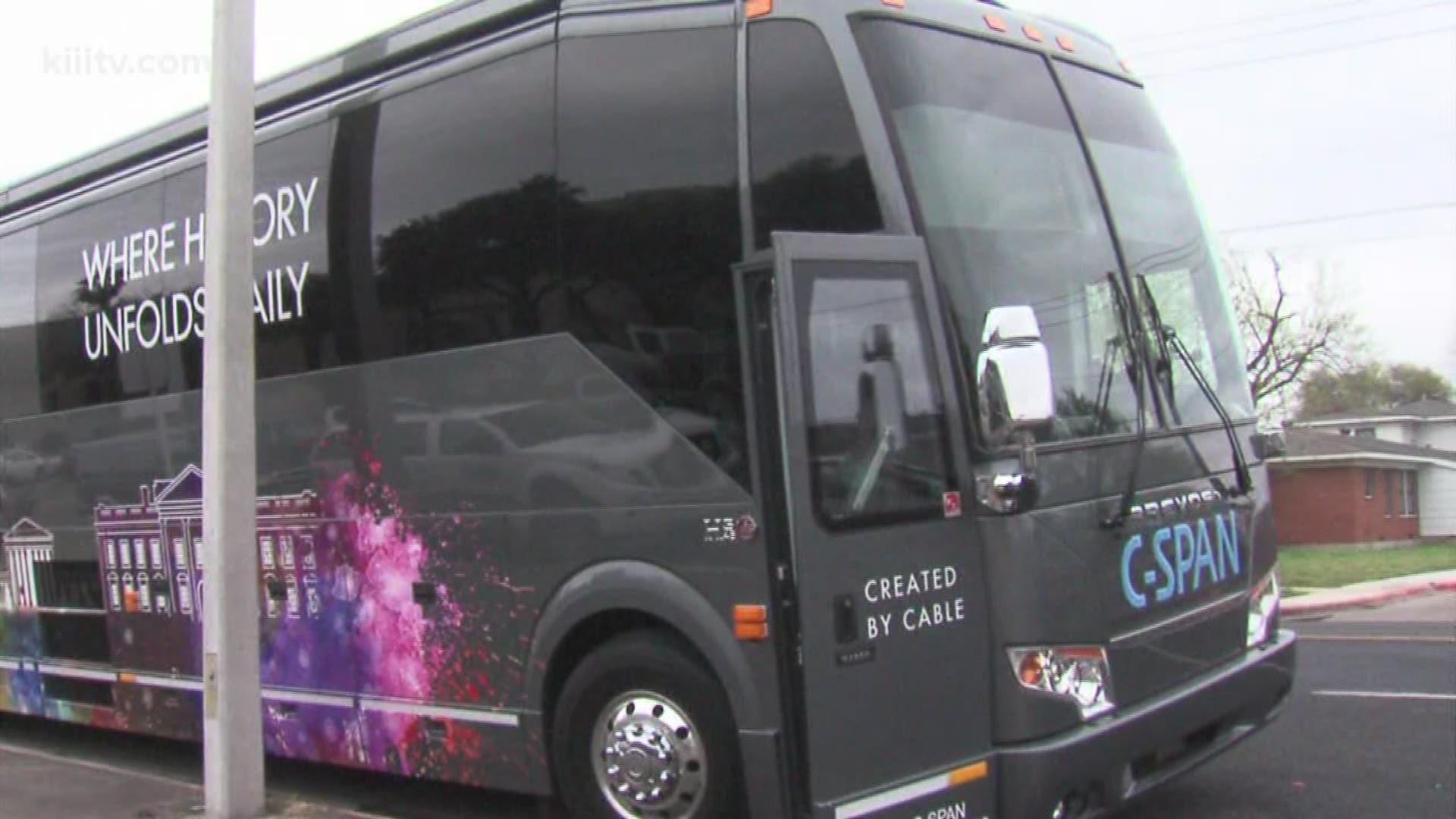 C-SPAN brings bus tour to Corpus Christi | kiiitv.com