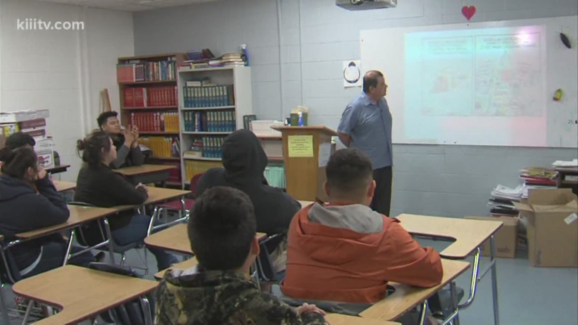 A teacher in Robstown is making waves for his skills in the classroom.