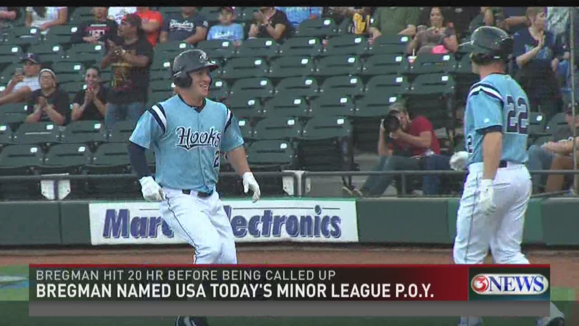 Houston Astros' Alex Bregman is USA TODAY Sports' Minor League Player of  the Year