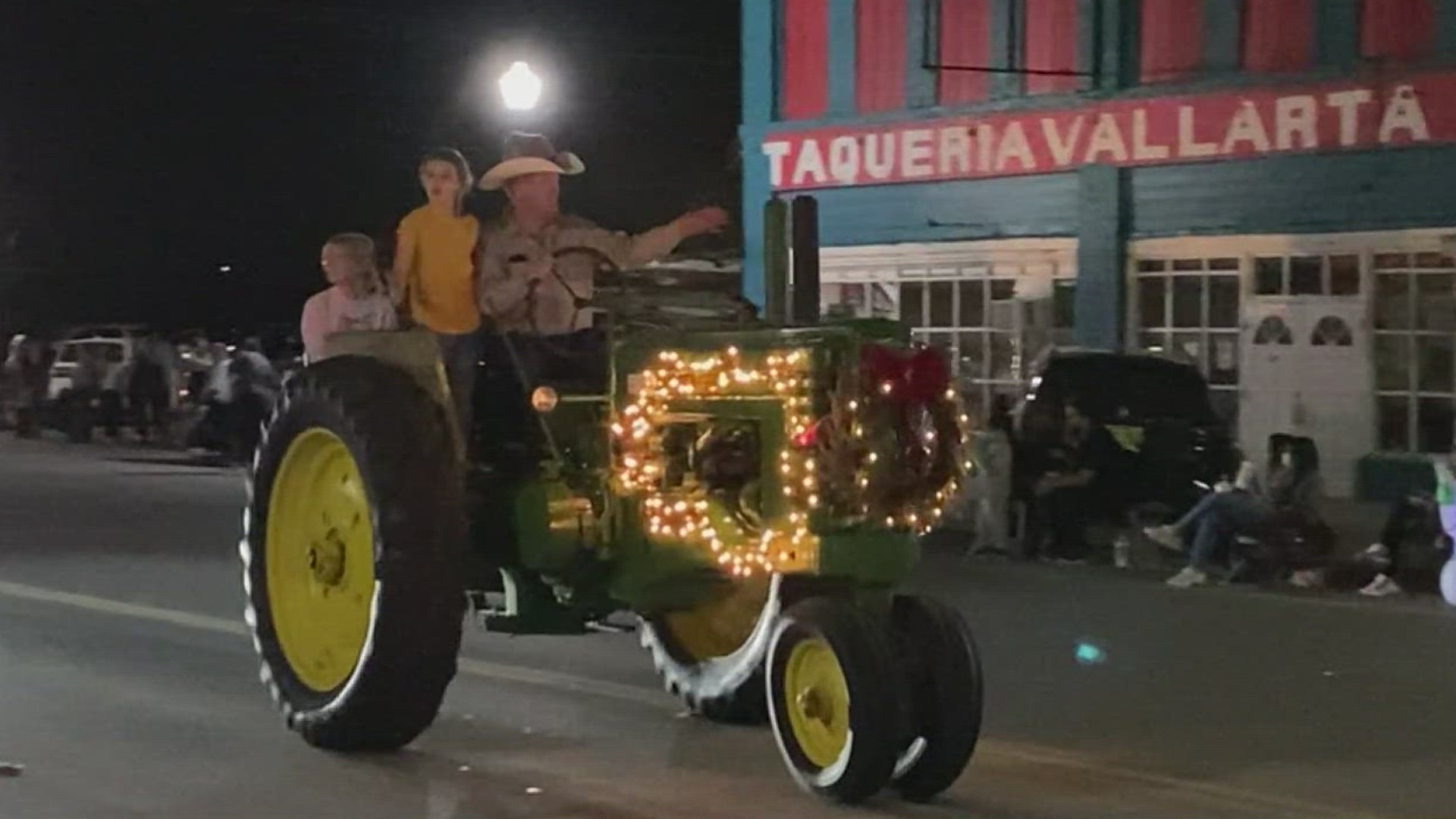 The Grinch was even there, along with a band and farmers on tractors!