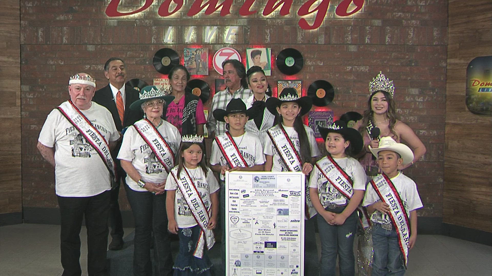 The 45th Fiesta Del Rancho will take place Saturday and Sunday at the Civic Center Fairgrounds in Concepcion, Texas.