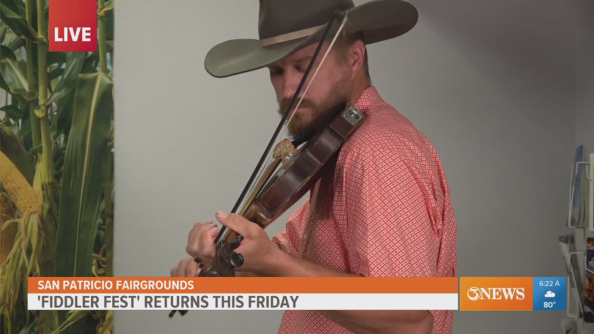 The Fiddler Fest returns this Friday at the San Patricio Fairgrounds!