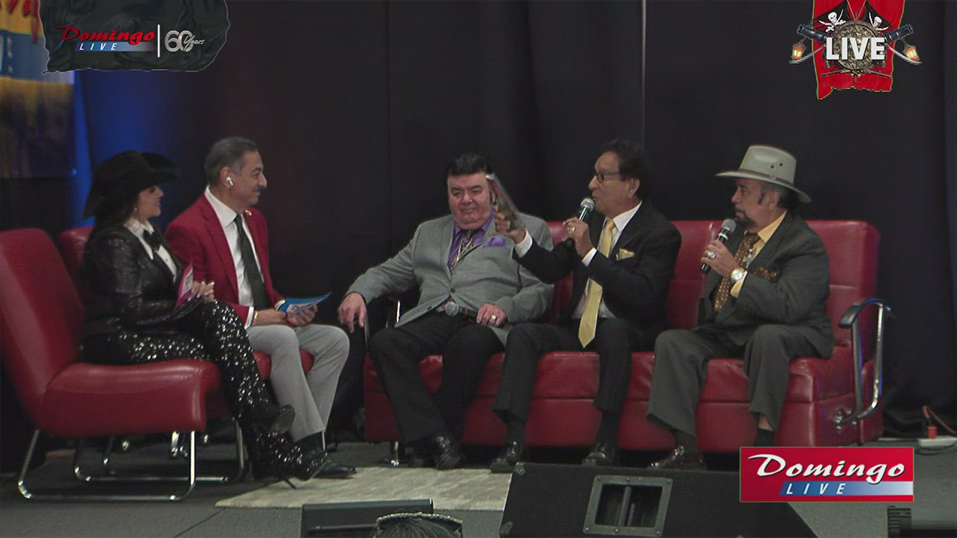 Sunny Ozuna, Freddie Martinez and Carlos Guzman talk about the 'character' that is the Domingo Live! show's namesake.