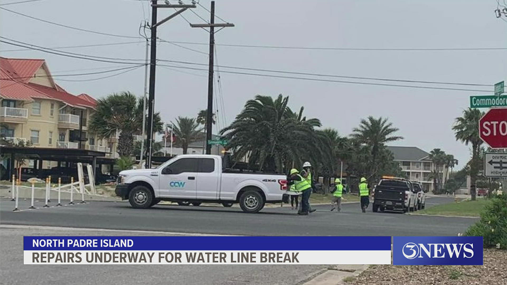 According to CCW officials, no residents are completely without water, but some do have low water pressure.