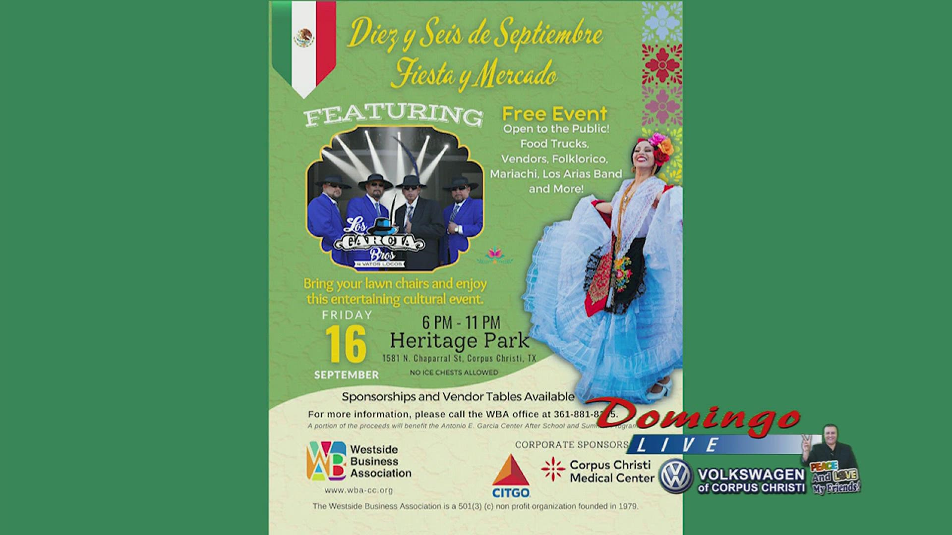 Domingo Live: Westside Business Association- Diez Y Seis de Septiembre Fiesta Y Mercado