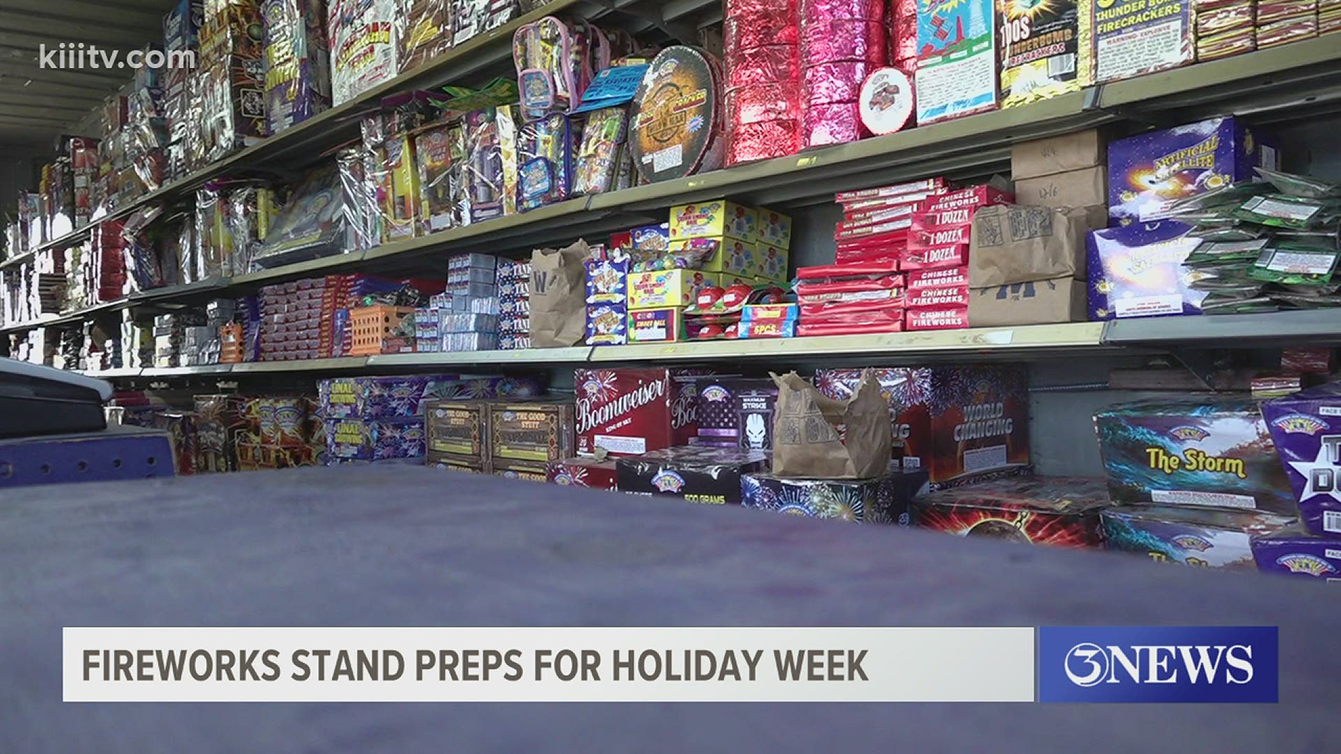 Miguel Trejo and his family have been selling fireworks for 11 years.