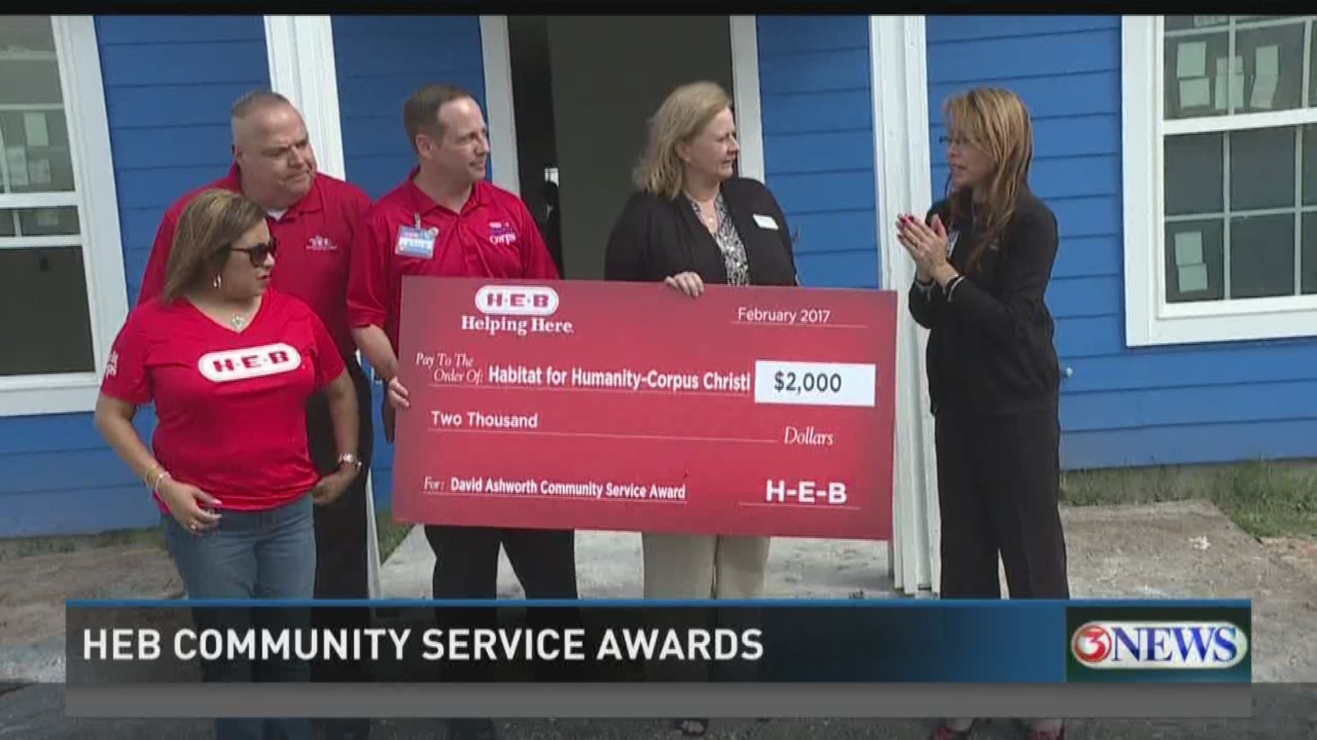 HEB employees donate award to community | kiiitv.com