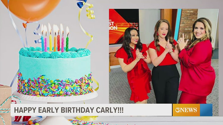 First Edition says 'Happy Birthday' to Carly