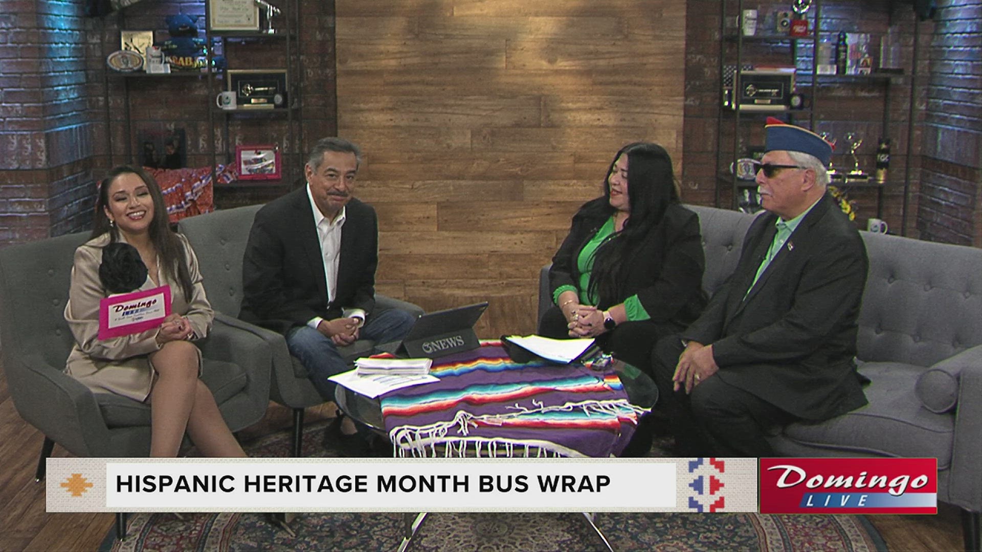 The Robstown Women's Chapter of the American GI Forum's Patsy Vasquez-Contes joined us to invite folks to their Hispanic Heritage Month Bus Wrap unveiling event.