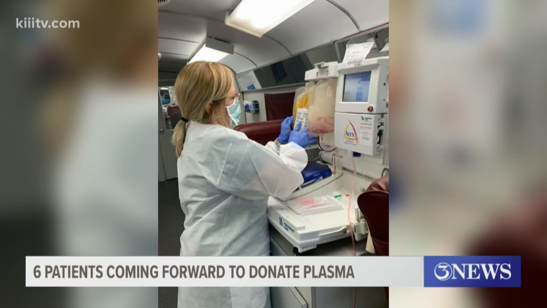 6 recovered patients are set to test tomorrow for qualification to donate their plasma.