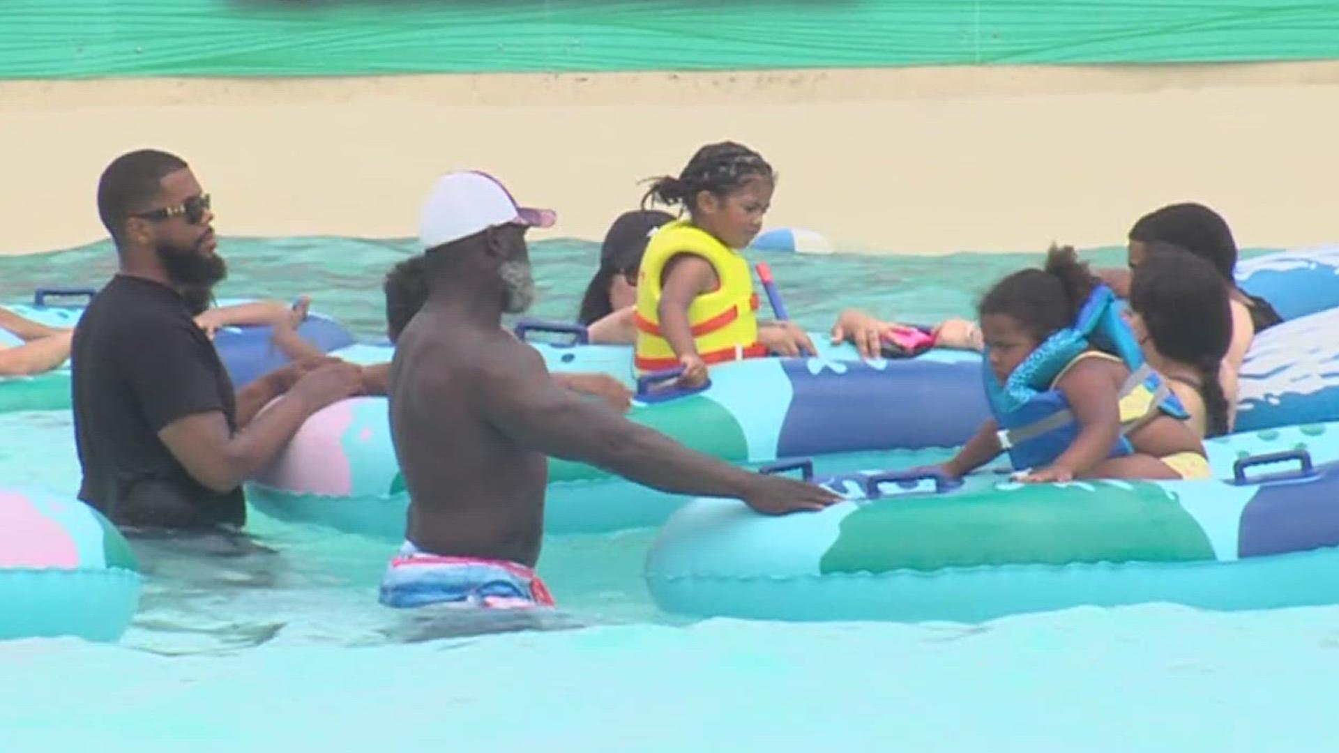 The waterpark made the announcement on social media. 