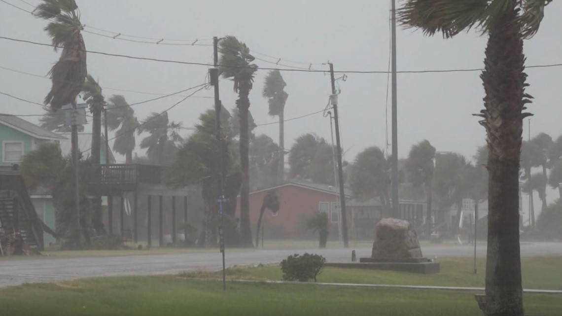 Port O'Connor impacts from Hurricane Nicholas