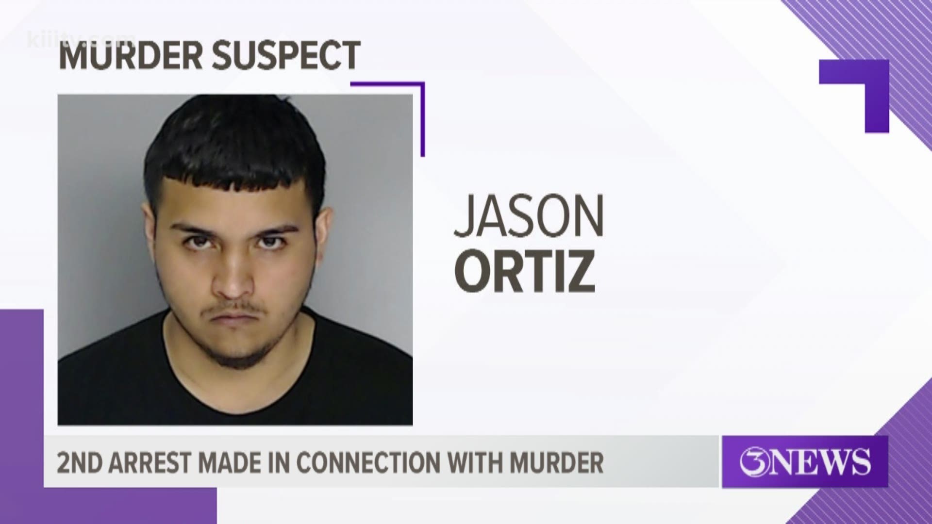 Police arrested 19-year old Jason Ortiz and charged him for his alleged involvement in the murder of 21-year old Damian Buch.