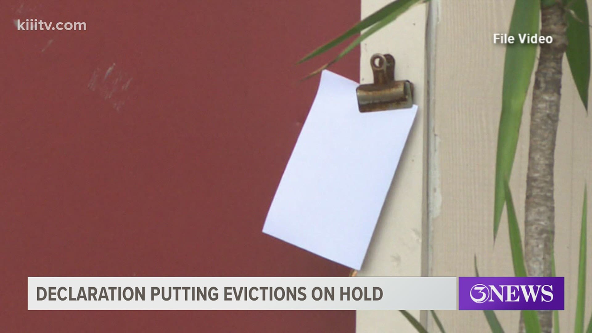 The declaration doesn't stop landlords from assessing late fees or other charges that are authorized in the lease.