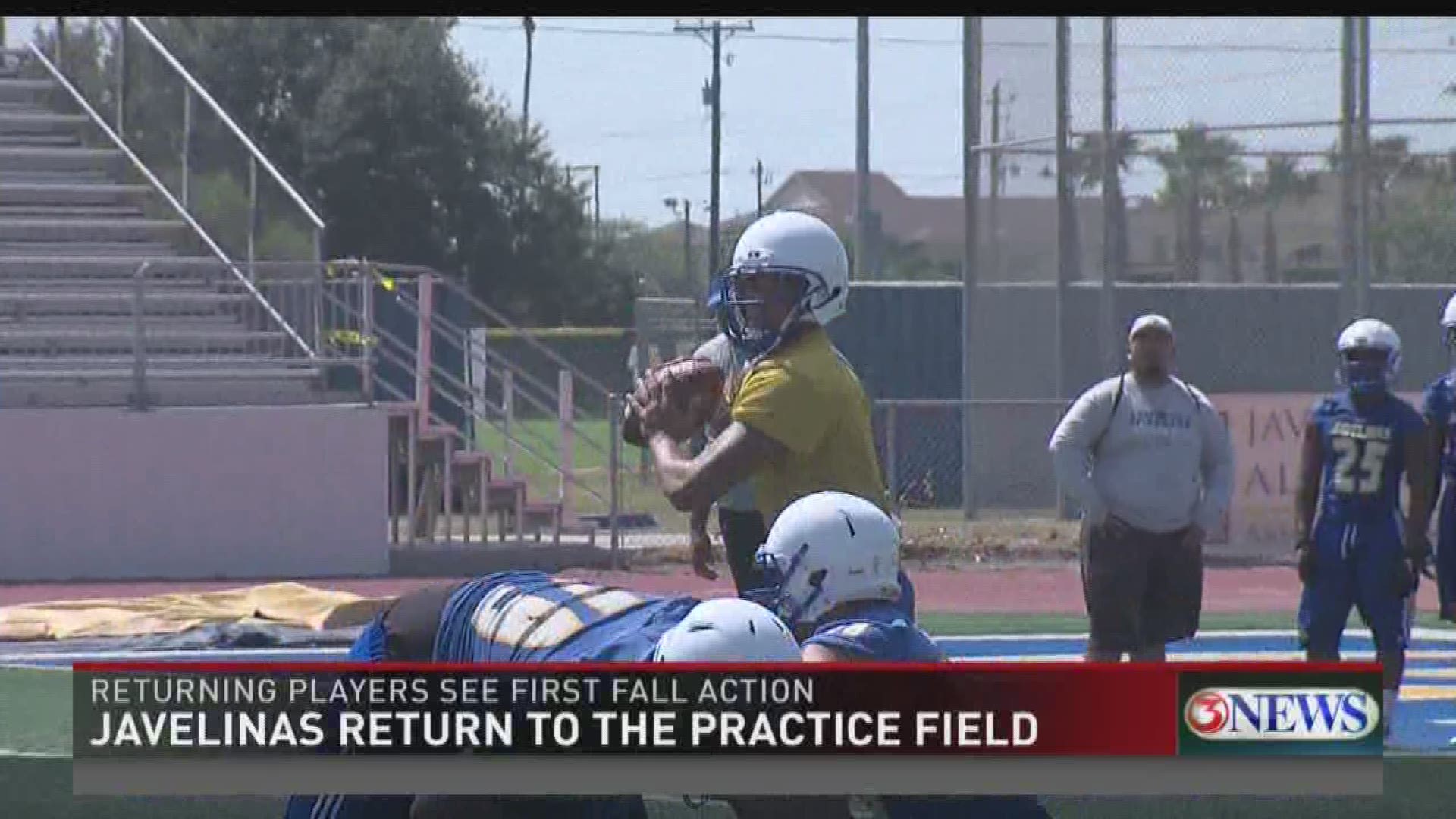 Javelinas Return to Practice Field