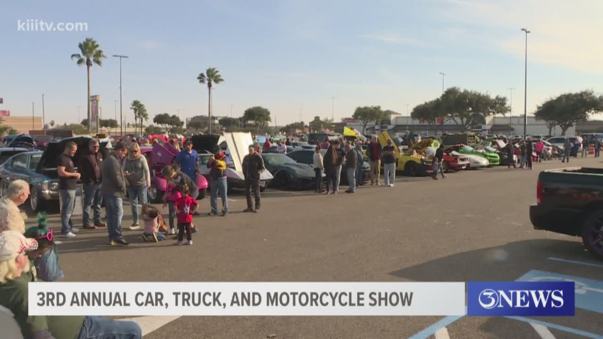 The show was hosted by the Corpus Christi Corvette Club and the purpose of the event was to raise money for different veterans charities around the Coastal Bend.