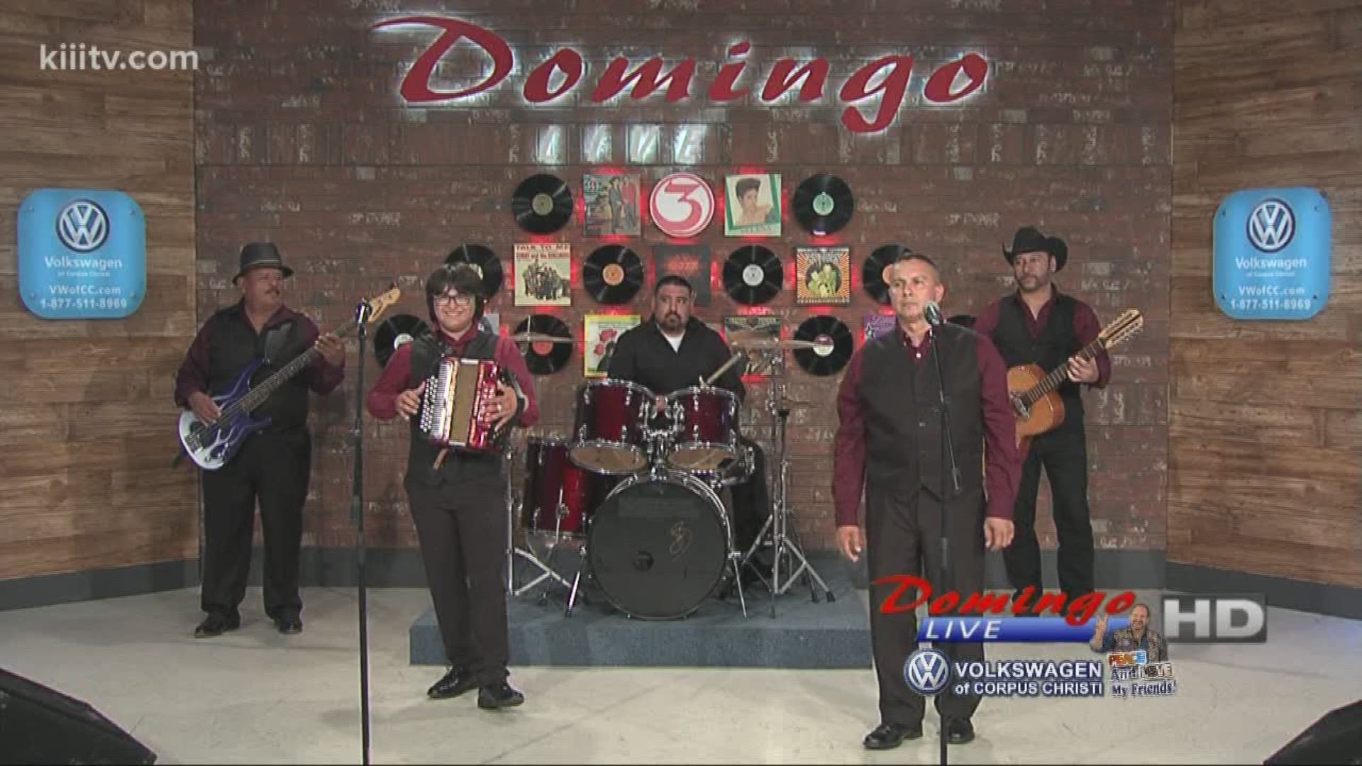 Ramon Lucio Y Conjunto Dominante performing "Corazon Seco" on Domingo Live!