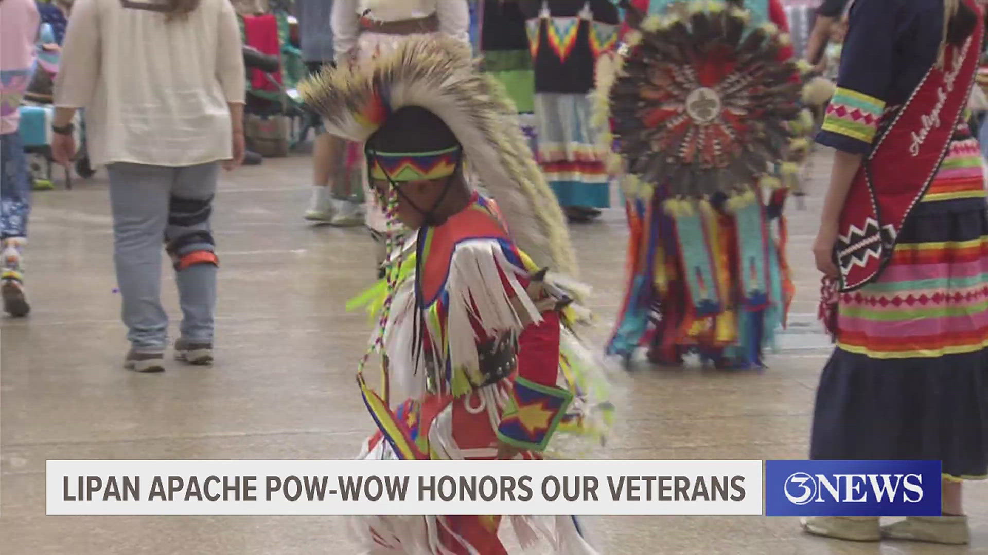 The Lipan Apache tribe of Texas' veterans Pow-Wow at the American Bank Center was a huge success!