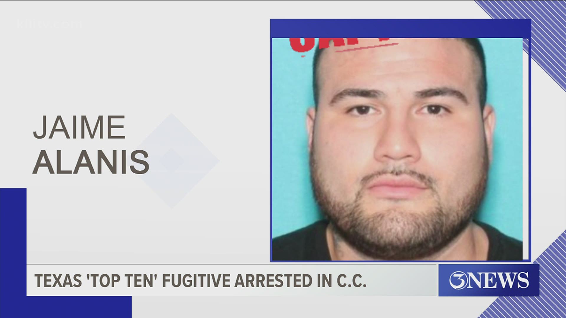 A wanted gang member listed as a 'Texas Top Ten Fugitive' was caught by US Marshal's in Corpus Christi.