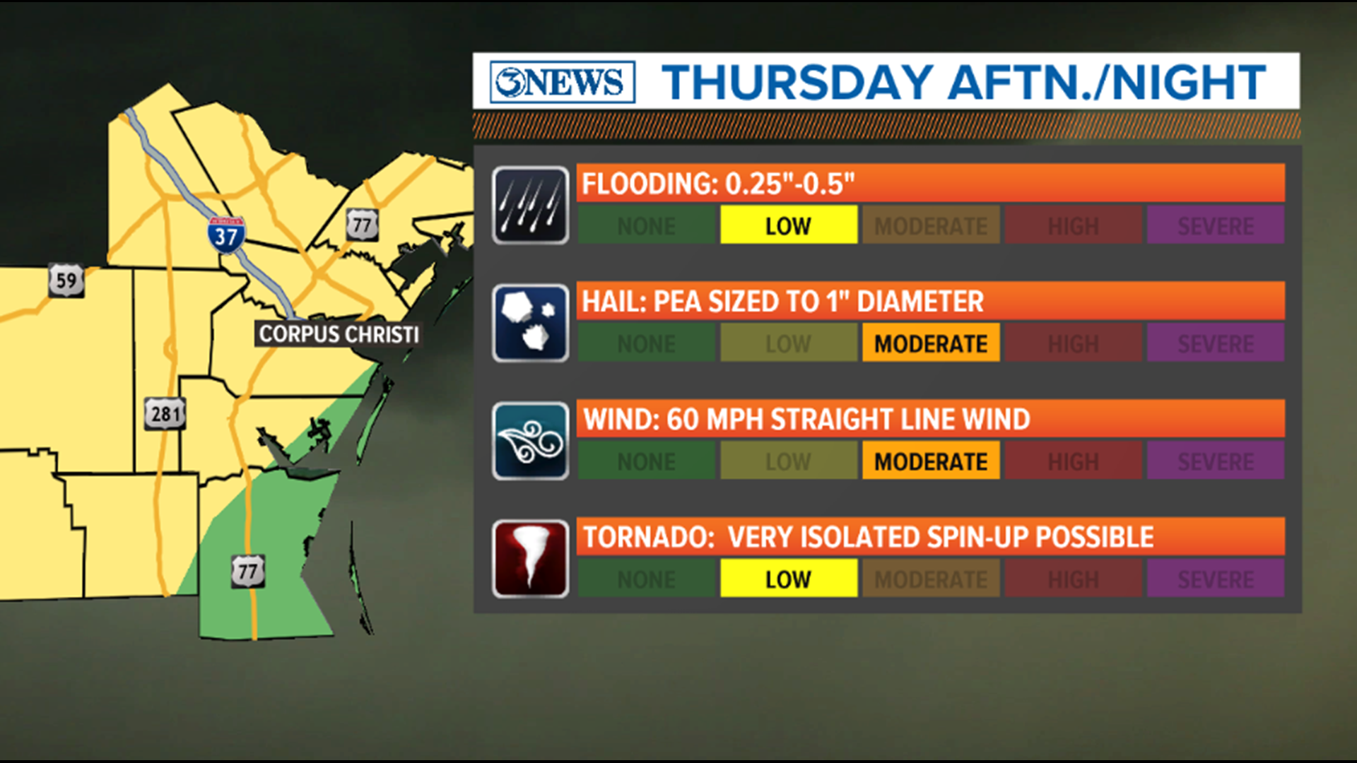 WEATHER BLOG: Understanding Severe Weather Risk Categories | Kiiitv.com