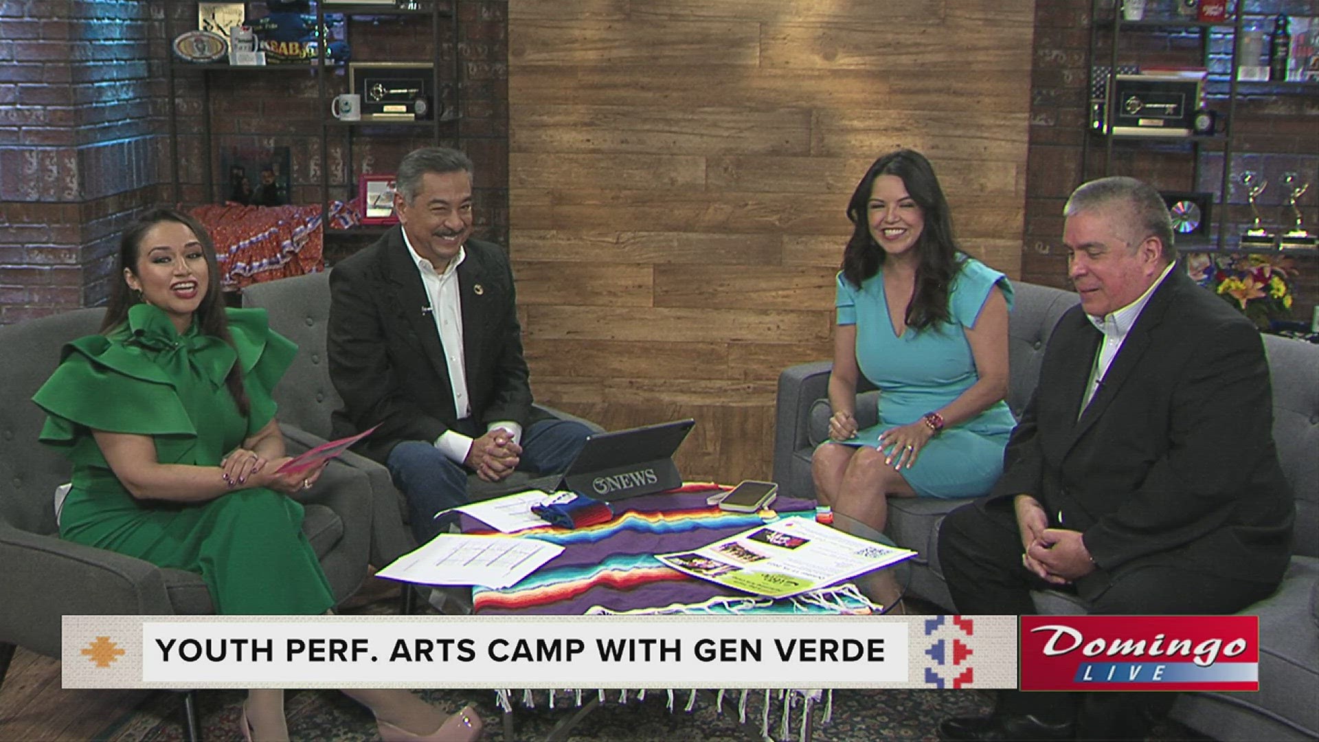 Diocese of Corpus Christi's Katia Uriarte and Jesse DeLeon joined us on Domingo Live to encourage area kids to register for a Youth Performing Arts Camp Oct. 11-15.