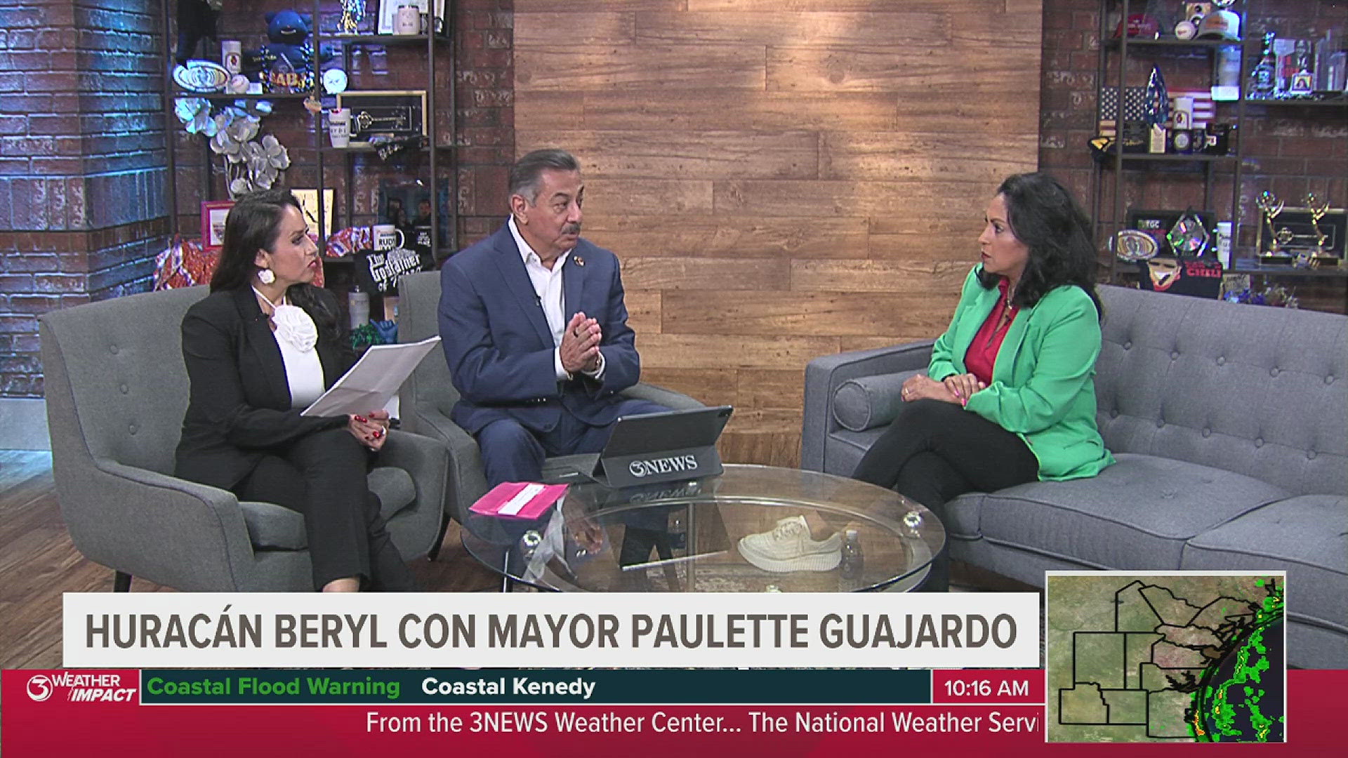 Corpus Christo Mayor Paulette Guajardo joined us on Domingo Live to discuss the city's preparations for Beryl's impact.