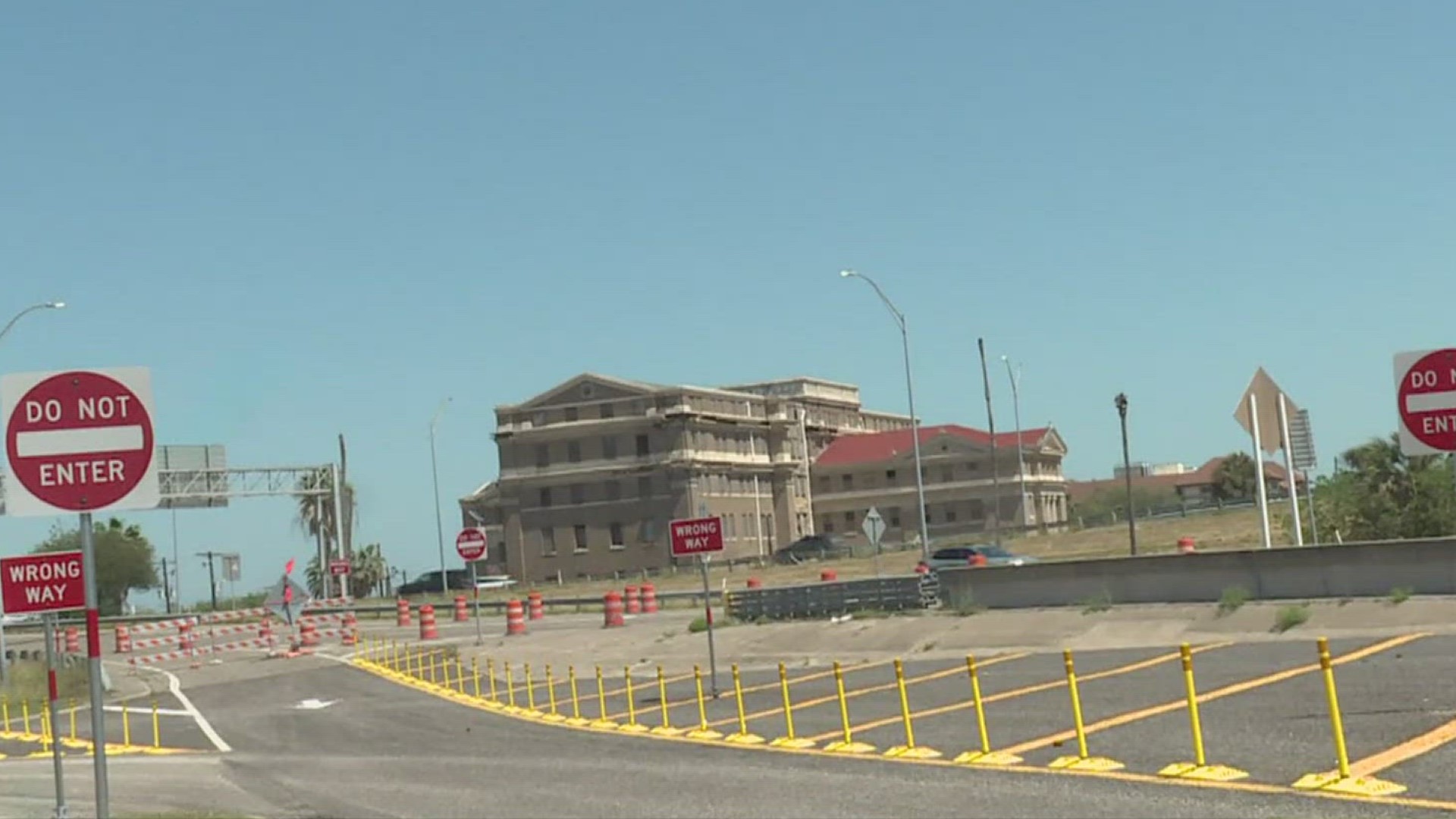 This comes as the latest effort by TxDOT to help deter wrong-way drivers from heading onto  the Harbor Bridge.