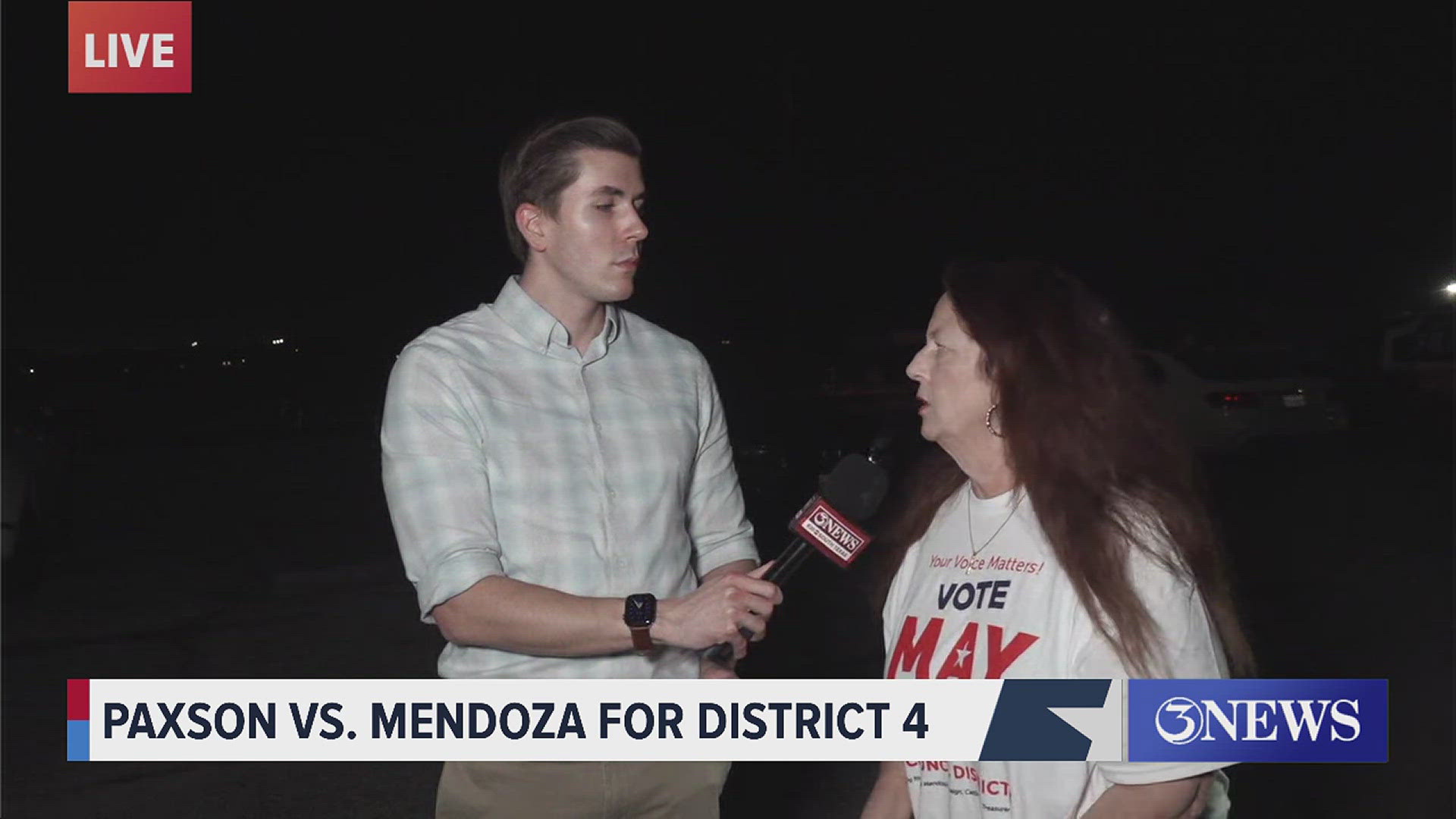 District 4 primarily includes Flour Bluff and Padre Island, hoping to walk away with a win tonight are Kaylynn Paxson and May Nardone Mendoza.