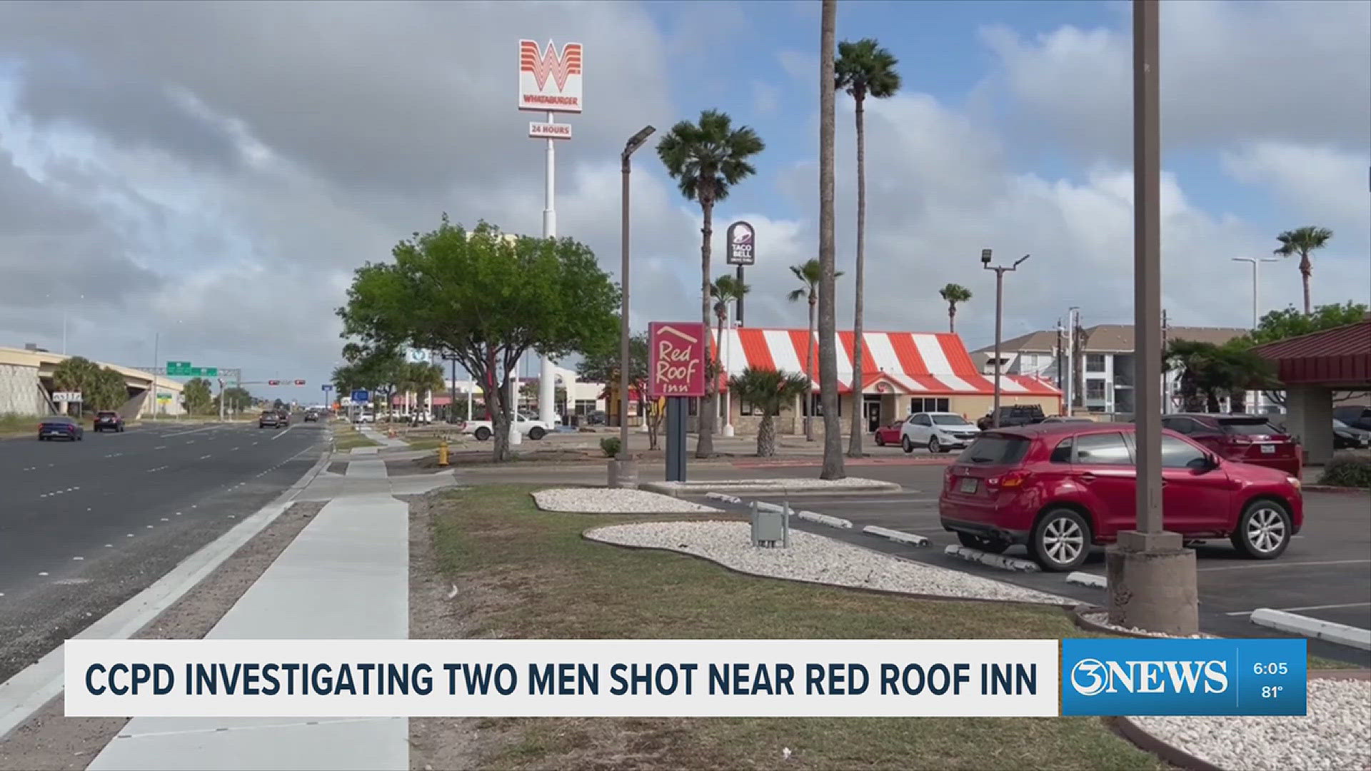 Corpus Christi police investigate shooting near Red Roof INN on SPID; 2 ...
