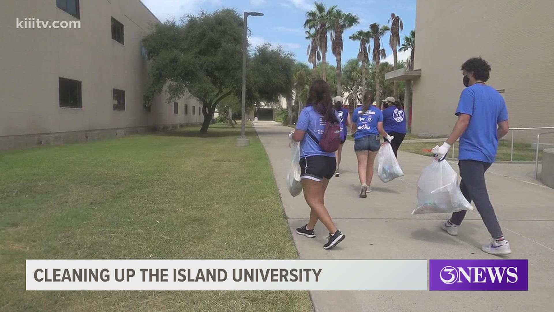 The Student Volunteer Connection is a student organization that motivates TAMU-CC students to be active in the community.