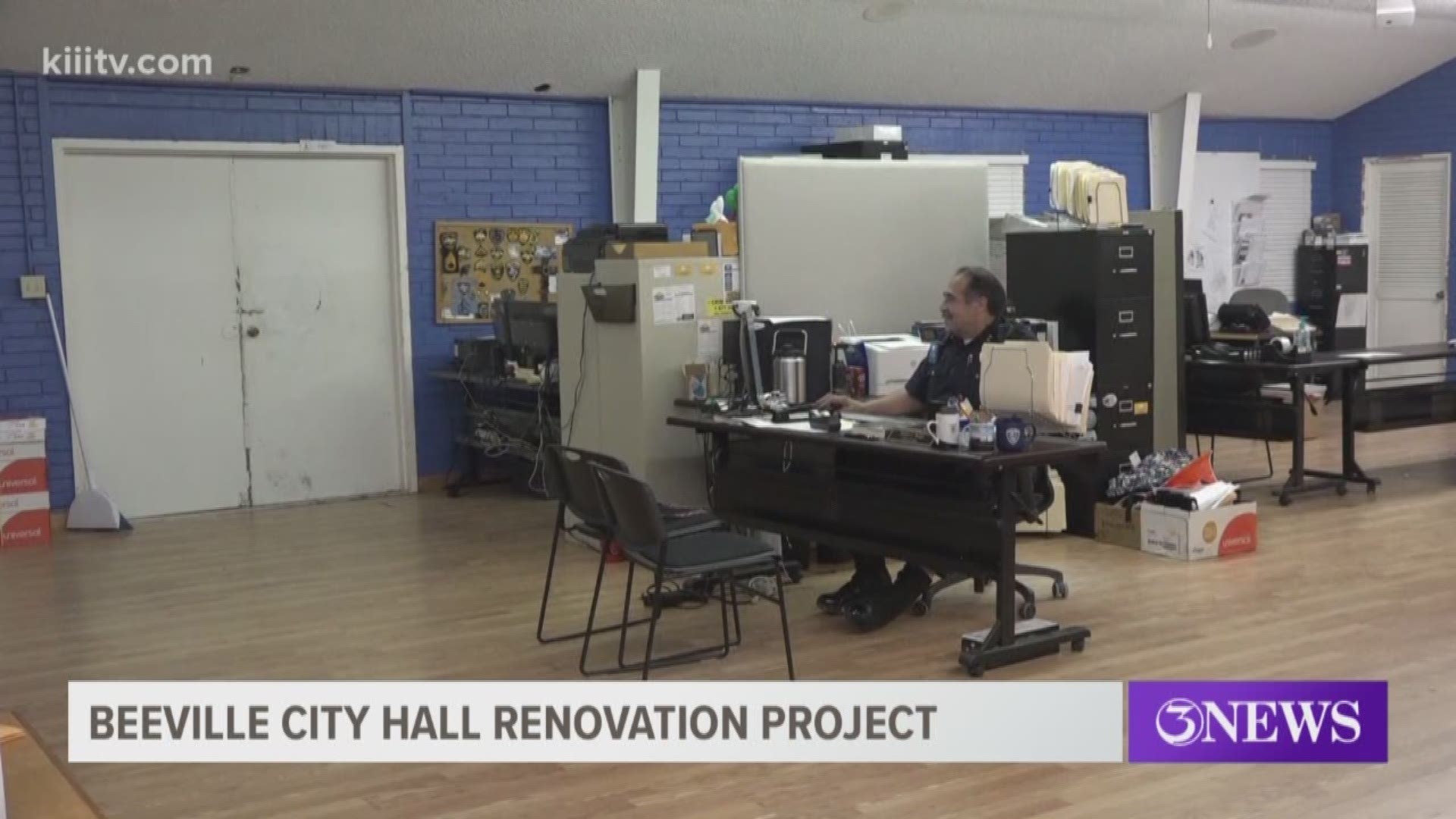 City employees in Beeville are getting closer to moving back into City Hall.